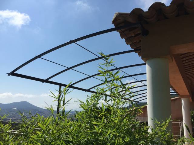 Pergola acier. Modèle Cathy